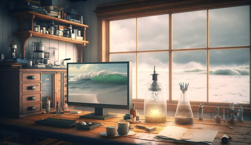 Cozy office