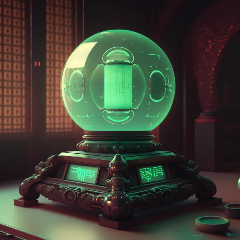 /images/jmstorm_an_Asian_altar_with_a_hologram_of_a_glowing_green_spher_2f71d0c2-9522-4638-ab12-10ae34e120aa.webp